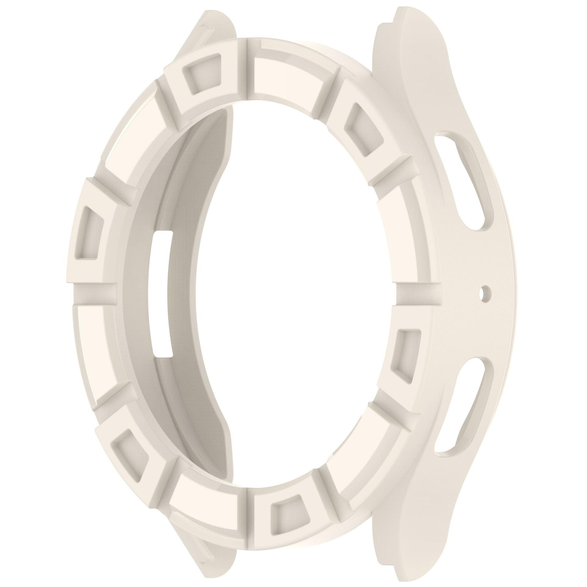 

Захисна плівка для екрана проти подряпин, чохол з порожніми краями для смарт-годинника Samsung Galaxy Watch 7, аксесуари 44MM бежевий