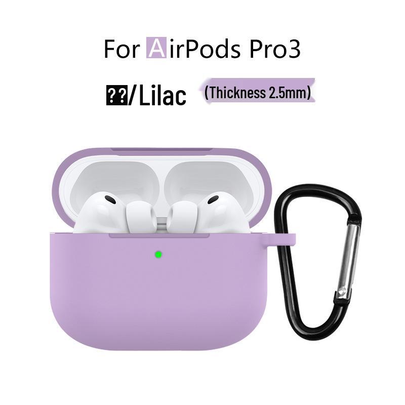 Compatible with Apple AirPods Pro 3 Silicone Protective Case, Bluetooth Earphone Cover