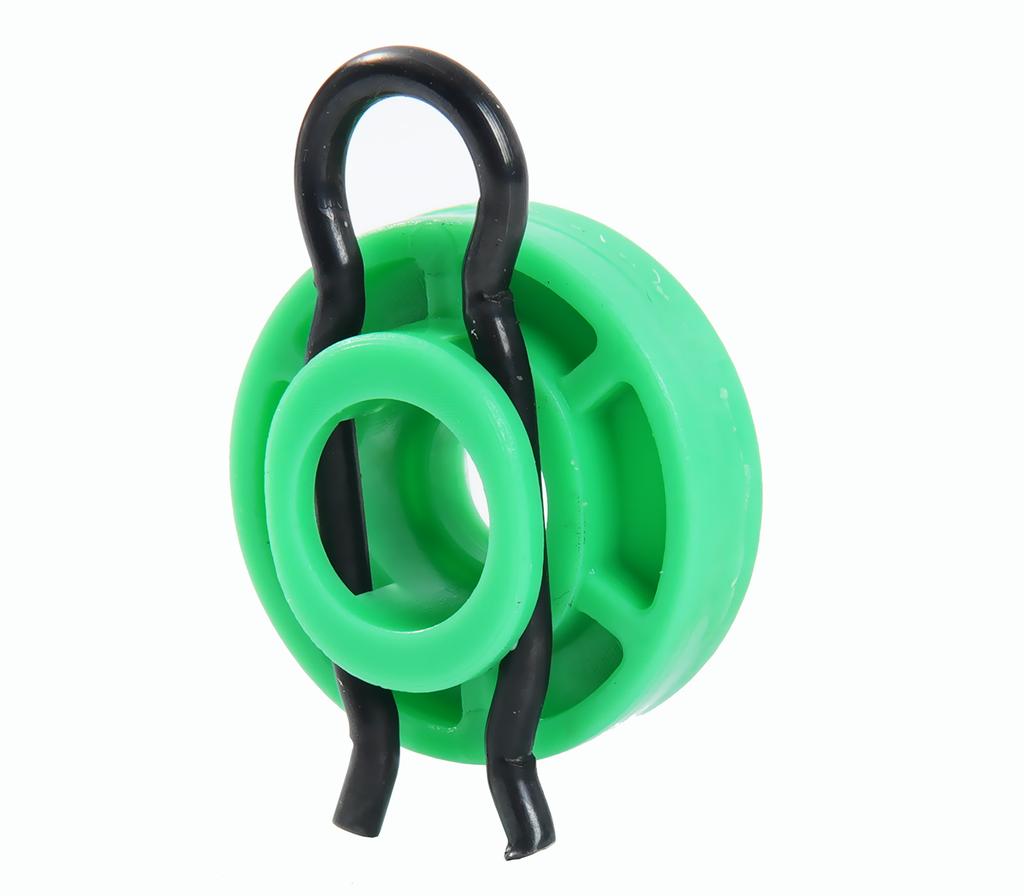 4Pcs Front Green Power Window Regulator Guide Roller Clip For Volvo 850 1993 - 1997 S70 V70 1998 - 2000 Automotive Goods 4493433