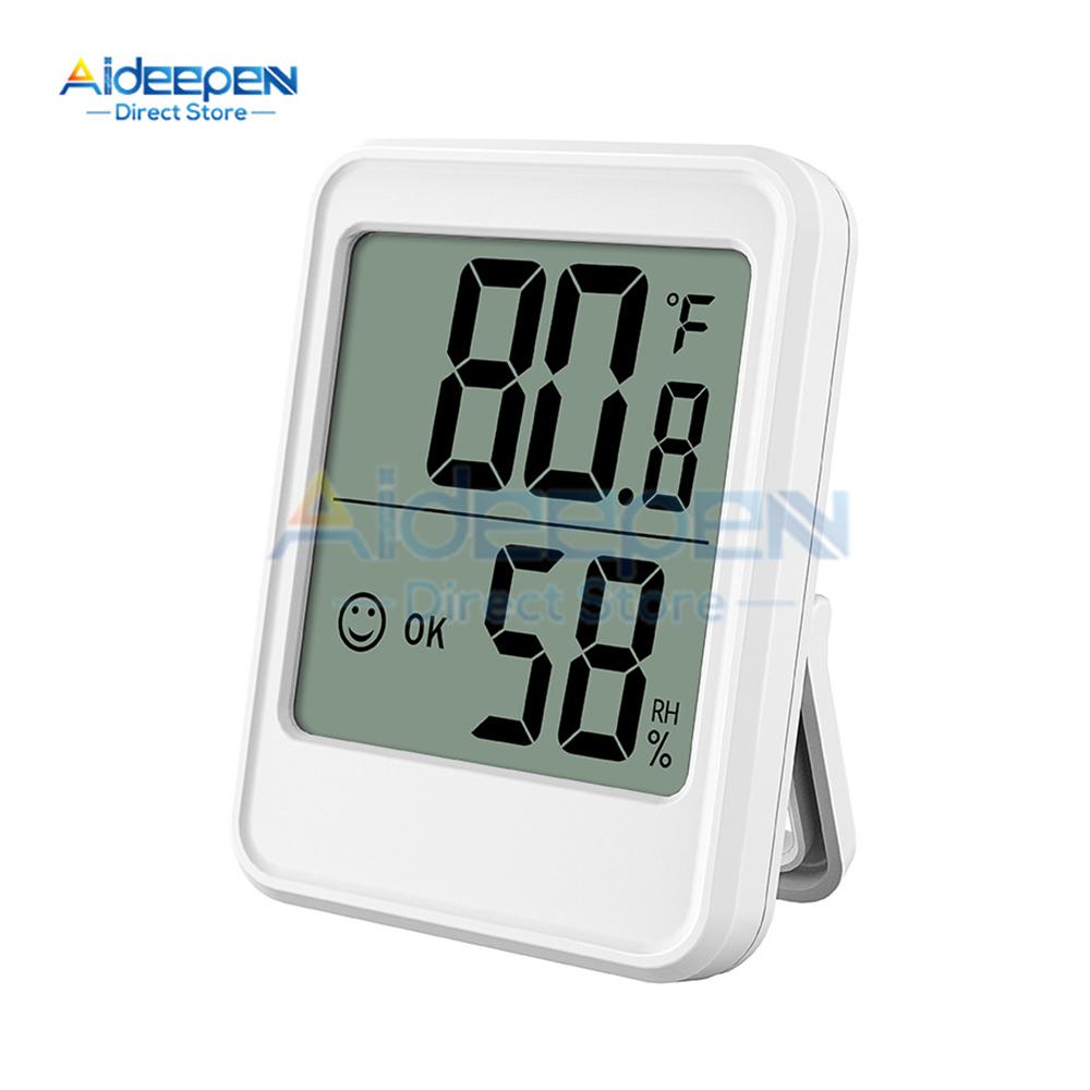 MC40 MC41 Higrometru Digital LCD Termometru de Cameră Monitor Electronic de Temperatură și Umiditate de Interior Stație Meteo Pentru Casă 2