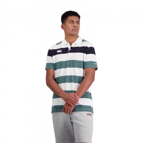 canterbury Mens Stripe Polo Shirt