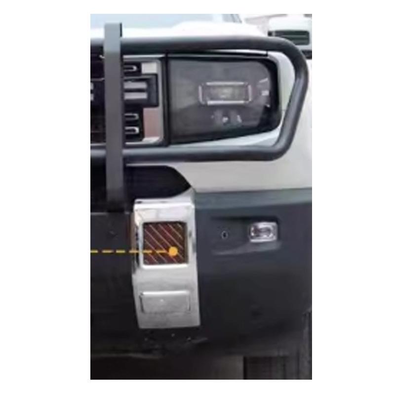 

Jetour Shanhai T1 Freelander 24-26 Rear/Front Fog Light Protective Frame, Scratch-Resistant Interior. Front Fog Light Frame Black