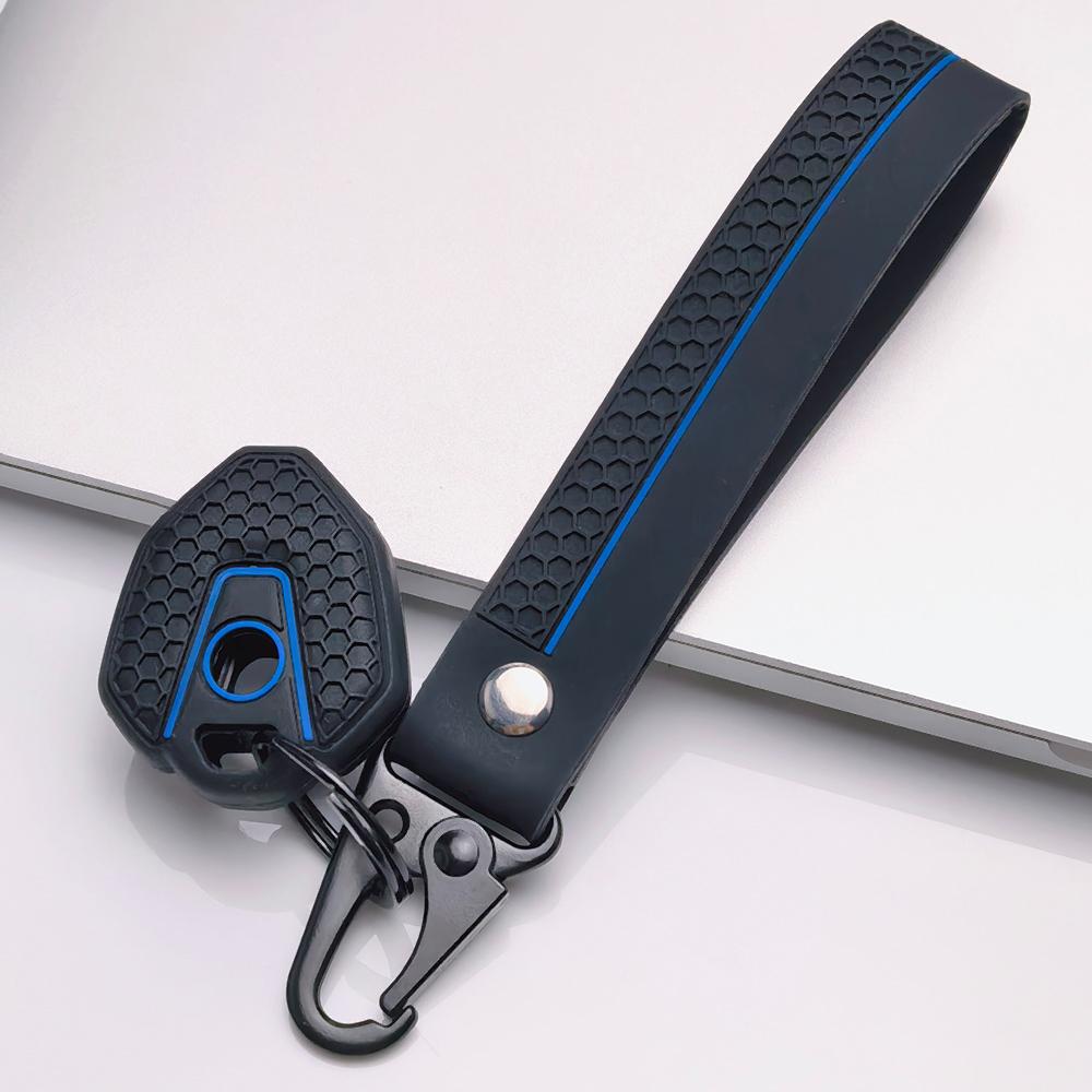 Motorcycle Key Fob Cover for CFMOTO 450MT Mt450 400NK 650NK 800NK 700MT 700CLX 800MT 650MT 250SR 300SR with Keychain Moto Smart Key Shell Protector