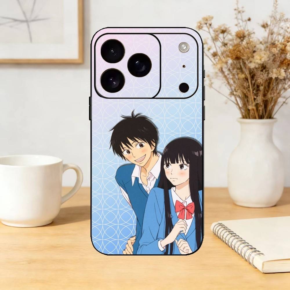 K-Kimi ni Todoke S-Sawako Phone Case Silicone black Soft For IPhone 17,16,15,14,13,12,11,SE,Plus Pro Max