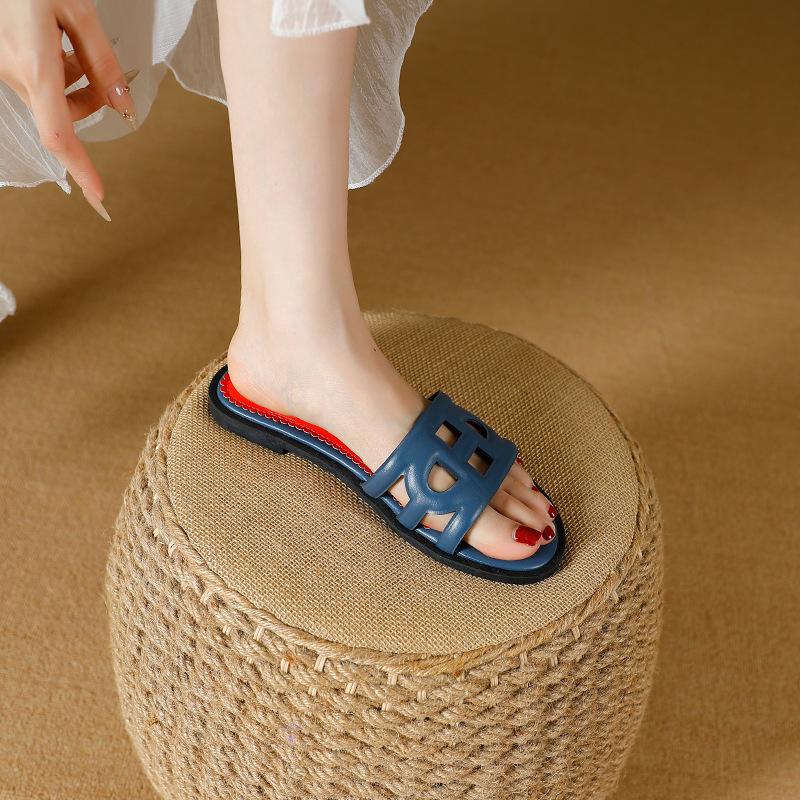 2025 Women's Low Heel Round Toe Sandals & Slippers