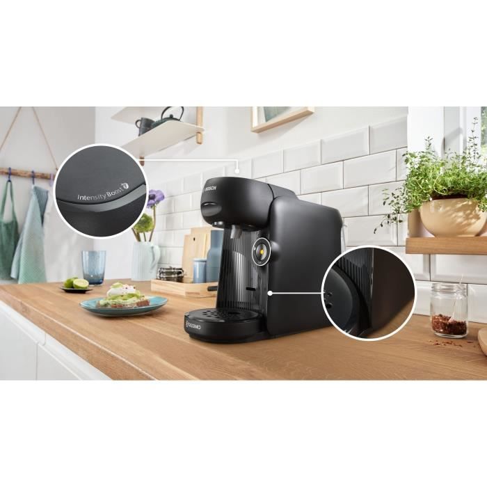 Multi-Getränke-Kaffeemaschine - BOSCH - TASSIMO - T16 Finesse schwarz - 1400 W