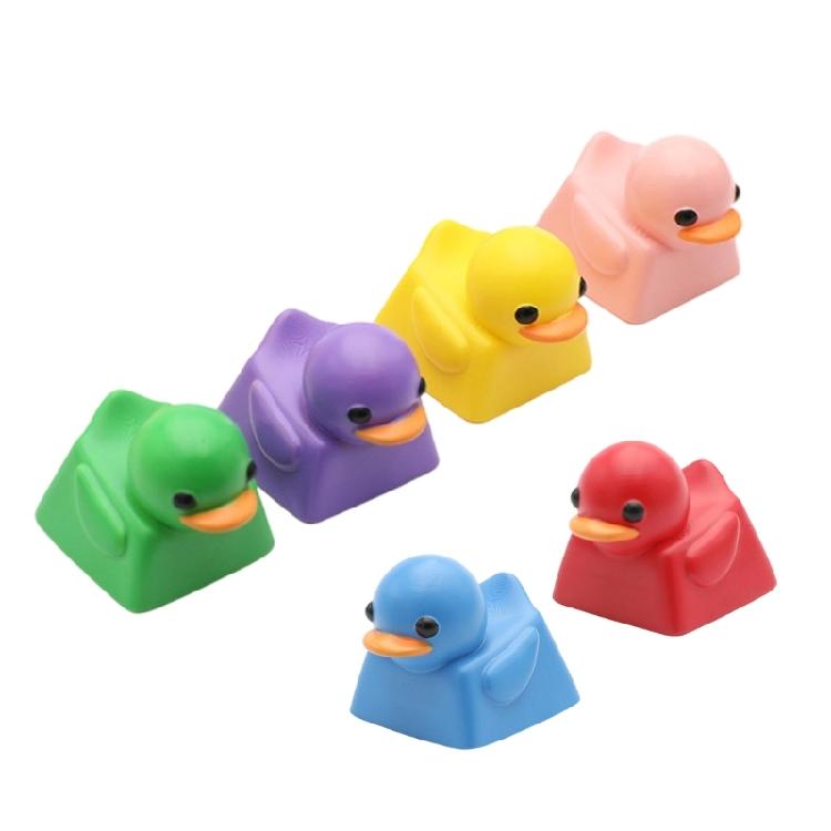 Creative 3D Resin Keycap Cute Cartoon Duck ESC Keycaps for Mechanical Keyboards Switches Decoration
