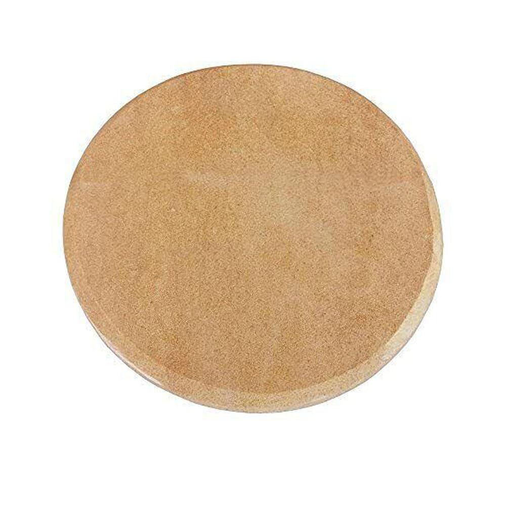 RSINC Sandelholz Reibstein und Rollbrett Chandan Chakla zur Pastenzubereitung | Traditioneller Nudelholz & Brett  (Braun, 1 Stück)