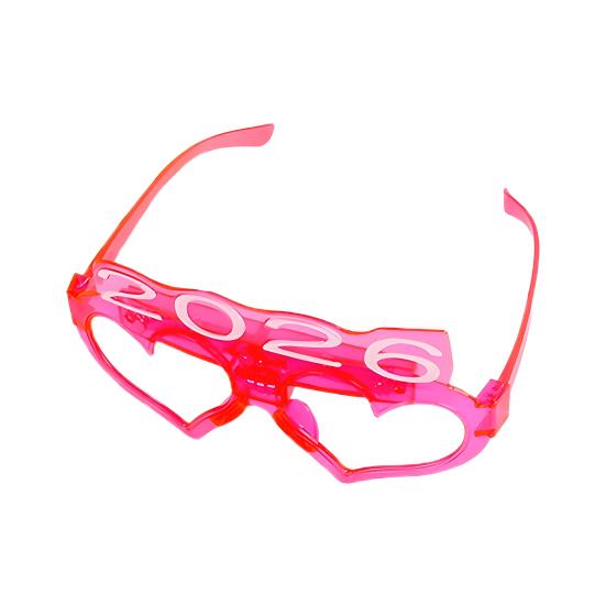 Fun Sunglasses LED Light Up Heart Glasses Glow in The Dark Party Eyewear for Concerts Nightclubs Raves