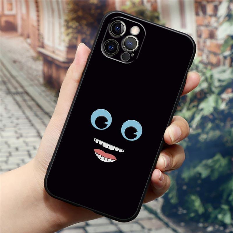 Lustige Niedliche Gesicht Farbe Comics Handyhülle Für Apple iPhone 14 13 12 11 Pro Max 8 7 SE 2020 2022 XR XS Mini Plus Hülle Funda Coque