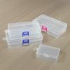 Rectangle Transparent Storage Box Flip Cover Sewing Storage Box  Jewelry Storage