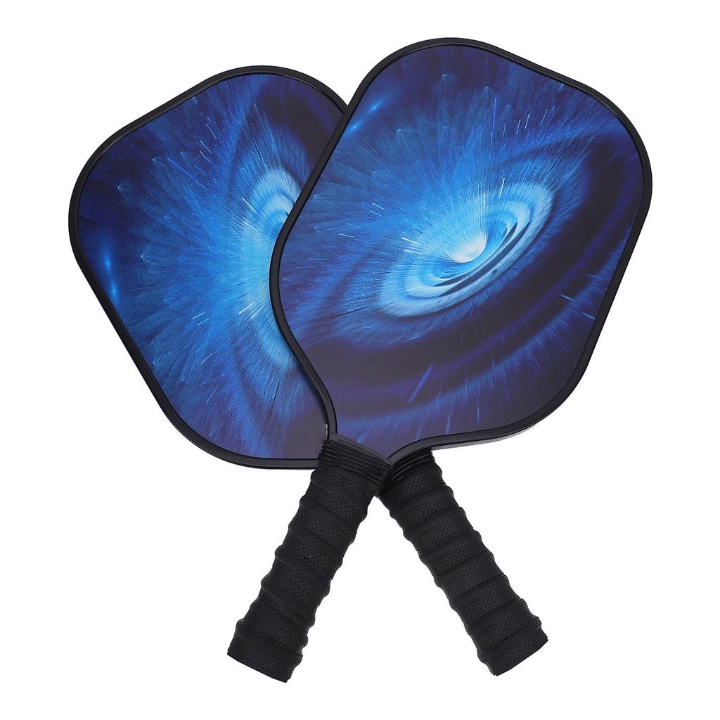 Pickle Ball Paddles Honeycomb Core Fiberglass Surface Pickle Ball Set with 2 Rackets 2 Balls 1