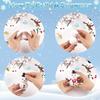 With Carrot Noses Clay DIY Snowman Kit Hands-on Ability Mini Snowman Craft Kit  Christmas