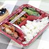 Disposable Rectangular 4-Compartment Meal Boxes