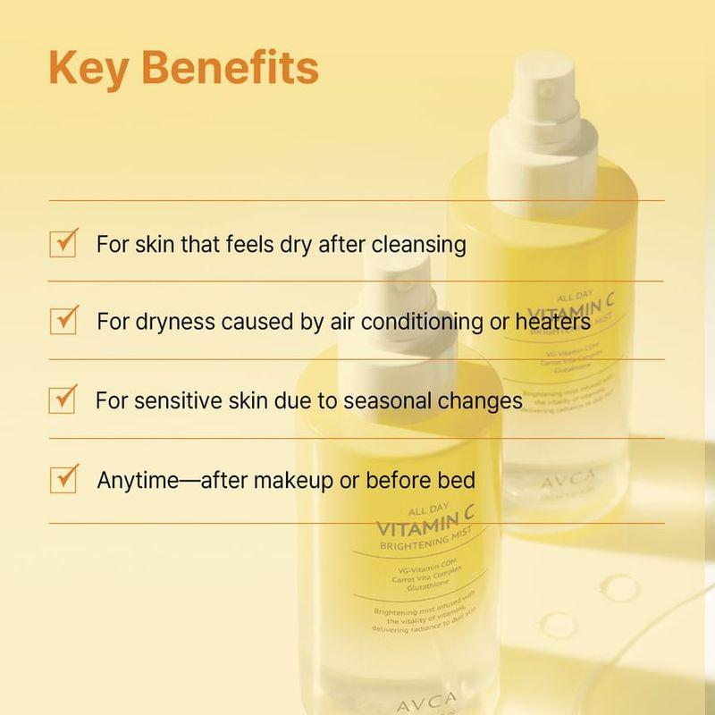 AVCA - All Day Vitamin C Brightening Mist