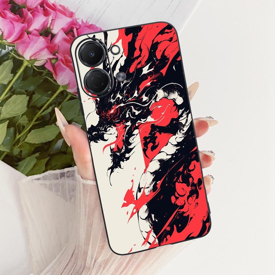 For Tecno Spark GO 3 5G Case KN3 Colorful Flowers Luxury Painted Cover Soft TPU Phone Case For Tecno Spark GO 3 SparkGo 3 Fundas