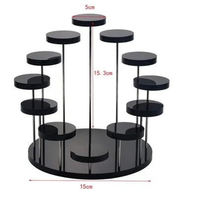 1 Set Cupcake Stand Acrylic Display For Jewelry Cake Dessert Rack Wedding Birthday Party Decoration Tools