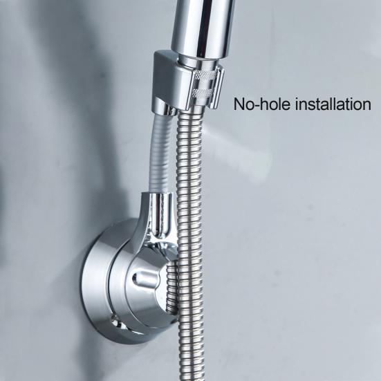 Duschhalter, verstellbarer Handbrausehalter, einfache Installation, Wandmontage, selbstklebende Duschhalterung für Zuhause