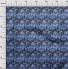 oneOone Cotton Flex Fabric Chevron Ikat Print Fabric BTY 40 Inch Wide