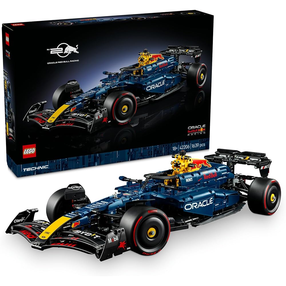

LEGO Technic Oracle Red Bull Racing RB20 F1 Car 1639 Pieces Toy Collector s Model Vehicle 42206