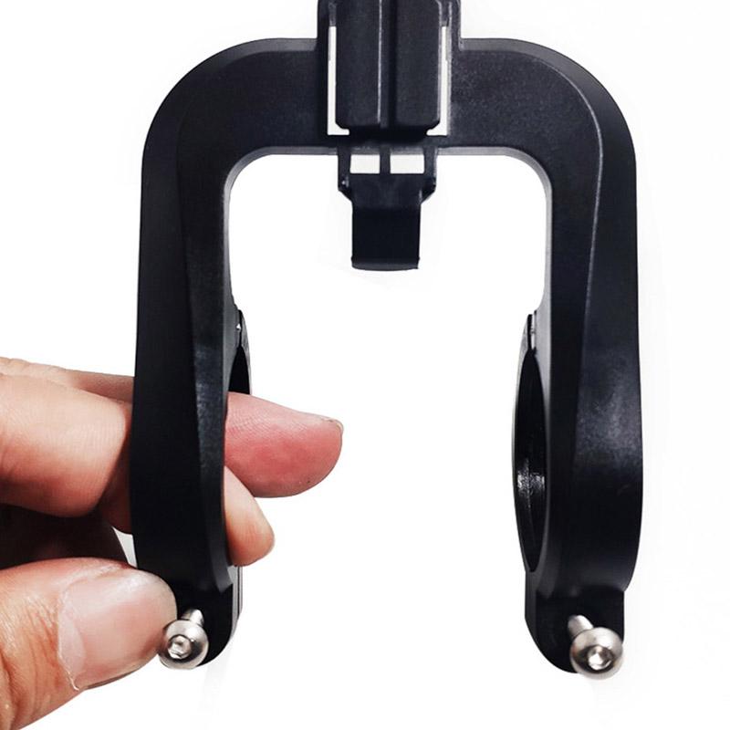 Bicycle Headlight Light Extension Bracket Stand Bike Lamp Holder Clip Headlamp