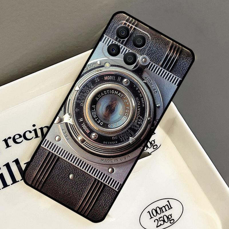 

Retro Nostalgia Camera Case For Samsung Galaxy M15 M55 M12 M13 M14 M54 M23 M16 M11 M21 M31 M20 M34 M52 M32 M36 M56 Samsung M21