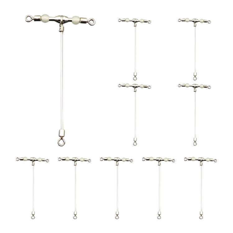 High Strength Fishing Swivels and Snap Swivels, Heavy Duty Balls Bearing Swivels with Welded Rings for Saltwater Fishing