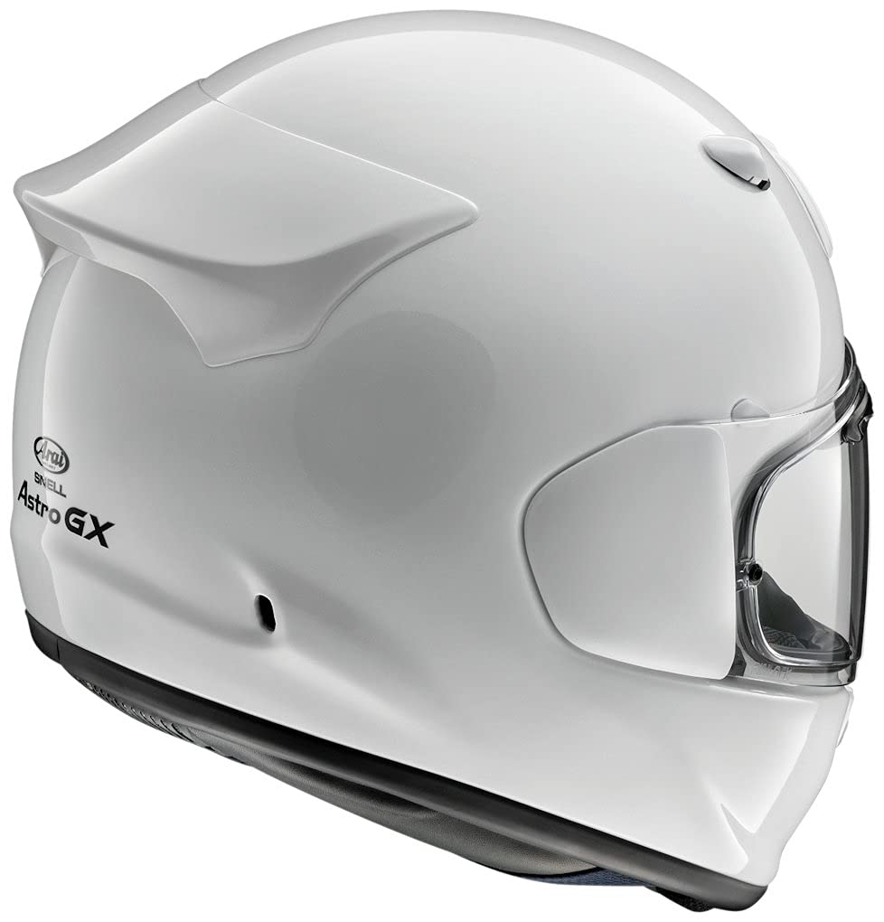 Arai ASTRO GX Full Face Motorcycle Helmet, Glass White, 61-62cm