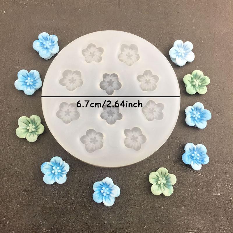 1pc 3D Daisy Flowers Silicone Mold Kitchen Baking Tool Sugarcraft Chocolate Fondant Cake Decor Birthday Wedding Party Supplies