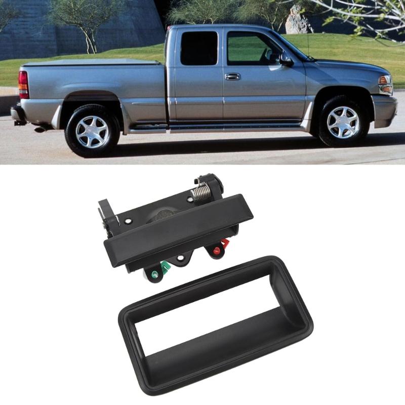 Tailgate Latches Door Handle Set Weather Resistant Tailgate Latches Assembly 15991785/15991786 Replacement for C1500 C2500