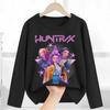 T-Shirts Girls Long Sleeve Children's Cartoon Printed Fashion Clothing Children's Clothing Casual Long Sleeve Crew Neck Top
