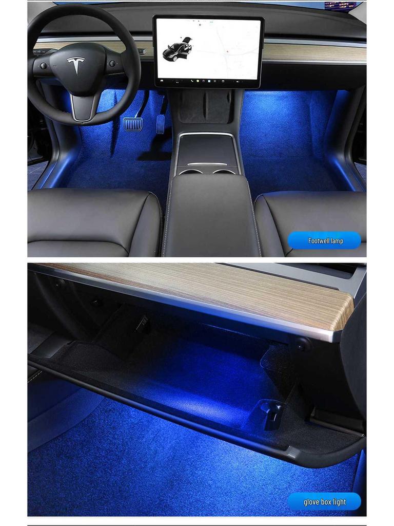 Tesla Model 3/Y/S/X Ambient LED Decorative Lighting Kit