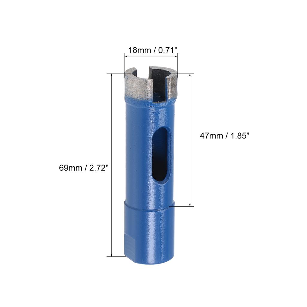 1Pc 12/14/18/20/28/32/38/50mm Sintered Diamond Core Drill Bits Hole Saws for Brick Concrete Masonry Hole Saw Cutter Accessories