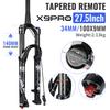 Воздушная вилка Nanlio X9 PRO для MTB 26 27.5 29 дюймов, стойки 34 мм, ход 140/160 мм, масляное демпфирование, BOOST QR