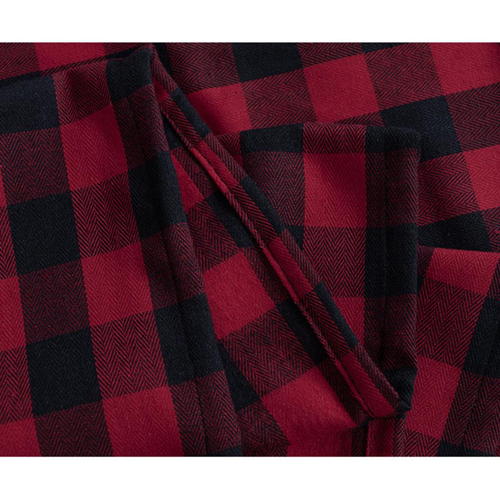 Terylene Yarn Dyed Lattice Kitchen Curtain Fabric Door Curtain Coffee Curtain Modern Simple Rod