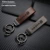 Metal/Leather Car Logo Key Chain Keyring Auto Interiors Accessories For Volvo V50 V90 S80 C40 XC40XC60 XC90 V40 V60 S60  V70 C30