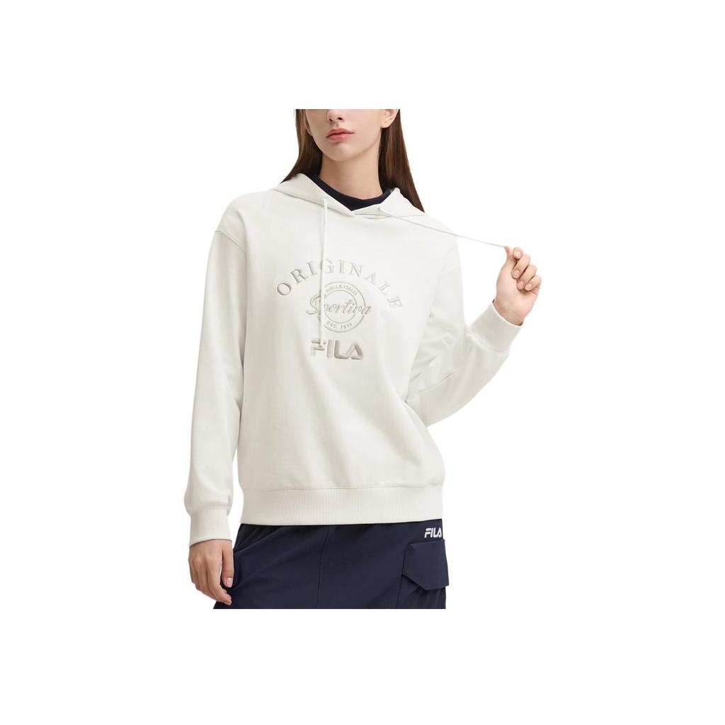 New FILA ORIGINALE Sweatshirt Women's Fresh Ivory F11W449210FIV