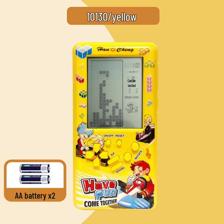 Classic Nostalgic Tetris Game Console for Children - Educational Retro Handheld Toy Gift