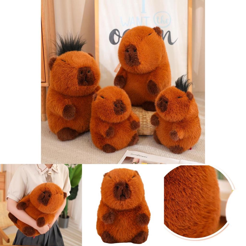 Capybara Rodent Plush Toy Cute And Soft Stuffed Animal 25cm/35cm