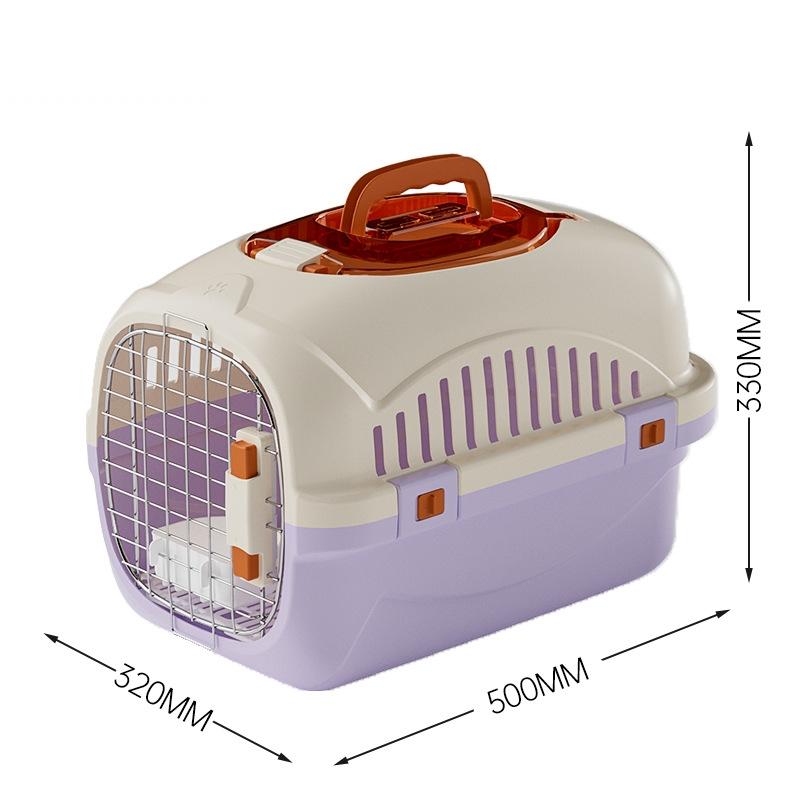 Cat Air Box Portable Cat Cage Pet Carrier Outdoor Transport Pet Box Car Carrying Pet Transport Box Outdoor Pet Box Cat Bag