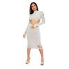 Missy Empire Womens/Ladies Cut Out Midi Skirt