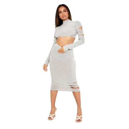 Missy Empire Womens/Ladies Cut Out Midi Skirt