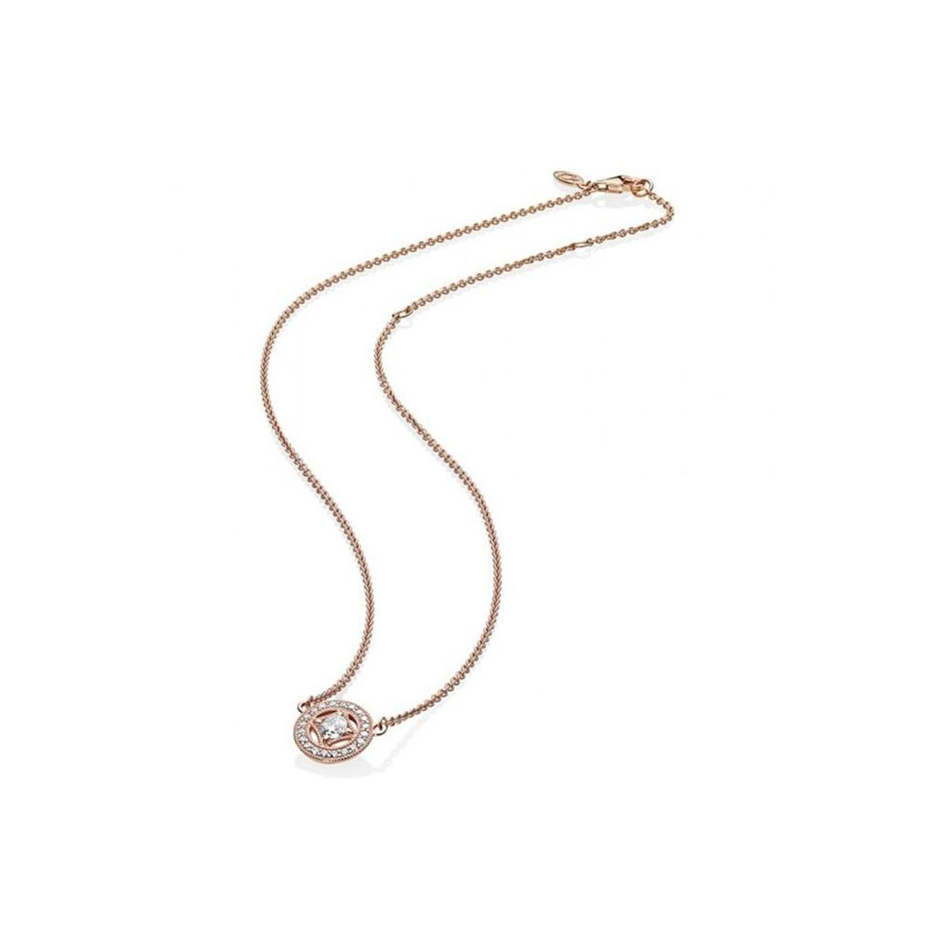Pandora Vintage Runder Halskette Damen Halsketten Roségold 380523CZ