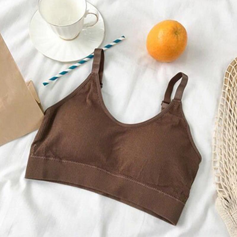 

Красивое нижнее белье на груди с запахом сзади и жилетом с накладкой на грудь, антибликовый бюстгальтер для сна со сборками без стального кольца M