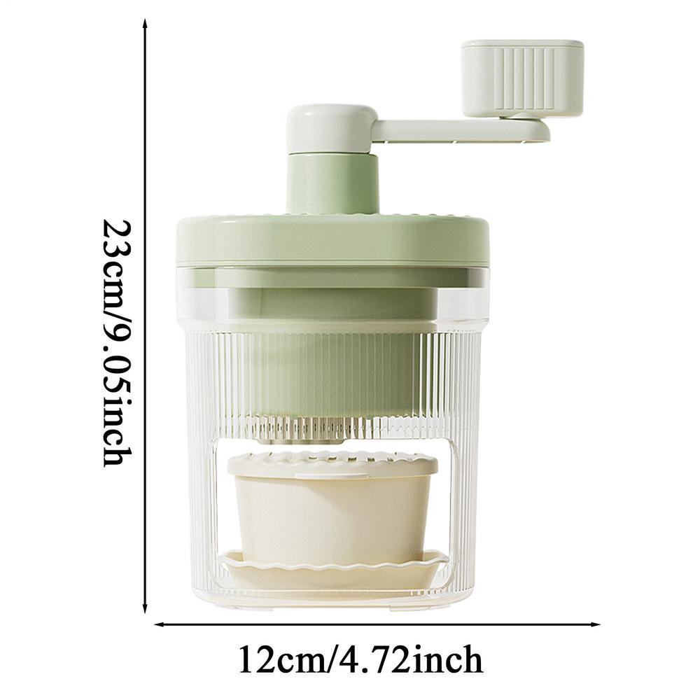 Shaved Ice Machine Snow Cone Machine Manual Portable Ice Crusher and Shaved Ice Machine  for Home Kitchen and Picnic Ice tools