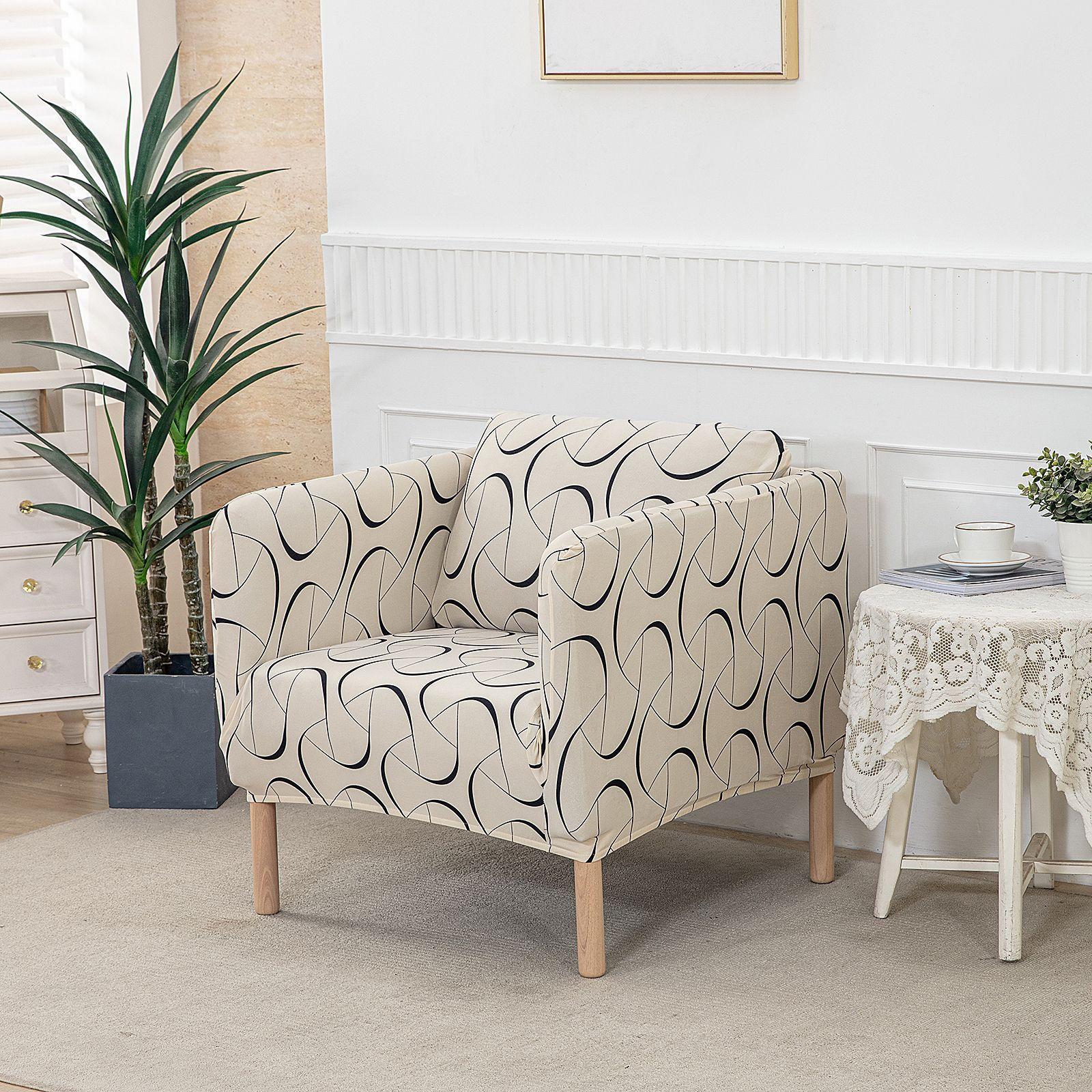 2-Piece Bohemian Ekero Single Sofa Cover Armchair Cushion Cover Nordic Leisure Sofa Cover Single person 3667₽