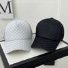 Versatile Checkerboard Duck Tongue Net Hat Summer Casual Sunshade Sun Hat Fashion Face Show Small Sports Baseball Cap