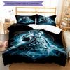 3pcs Harry Potter Bedding Set Duvet Cover Closure Includes 1 Duvet Cover & 2 Pillowcases, Soft and Comfortable for All Seasons.