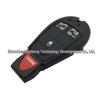 Exclusive Chrysler 4+1 Button Smart Key Shell for Two-Door Models