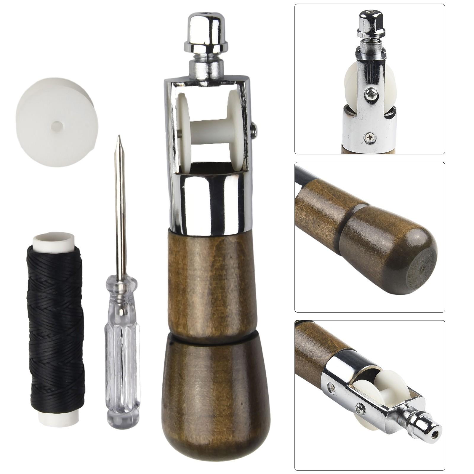 

Набор инструментов для шитья своими руками: шило, ручной гаечный ключ, отвертка